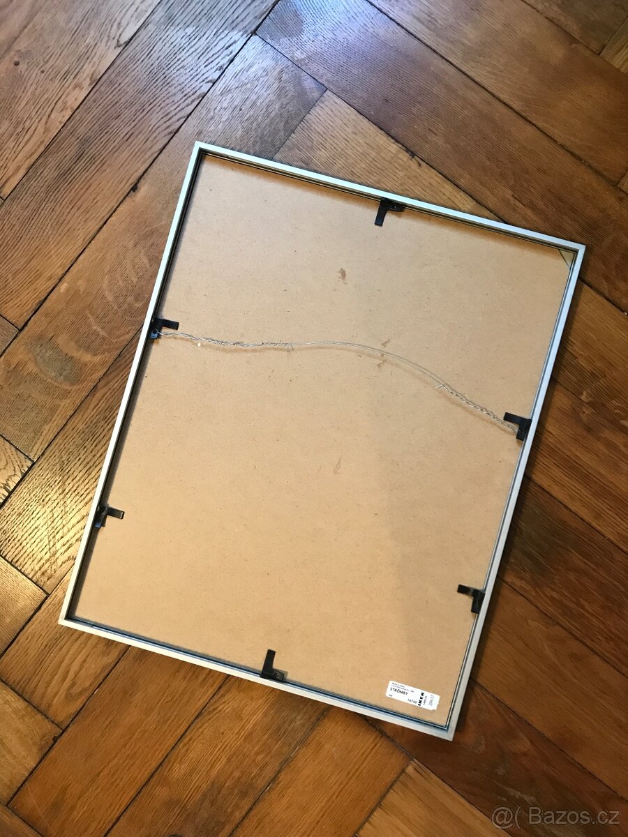 Hliníkový rám Ikea Strömby 50 × 40 cm - 2