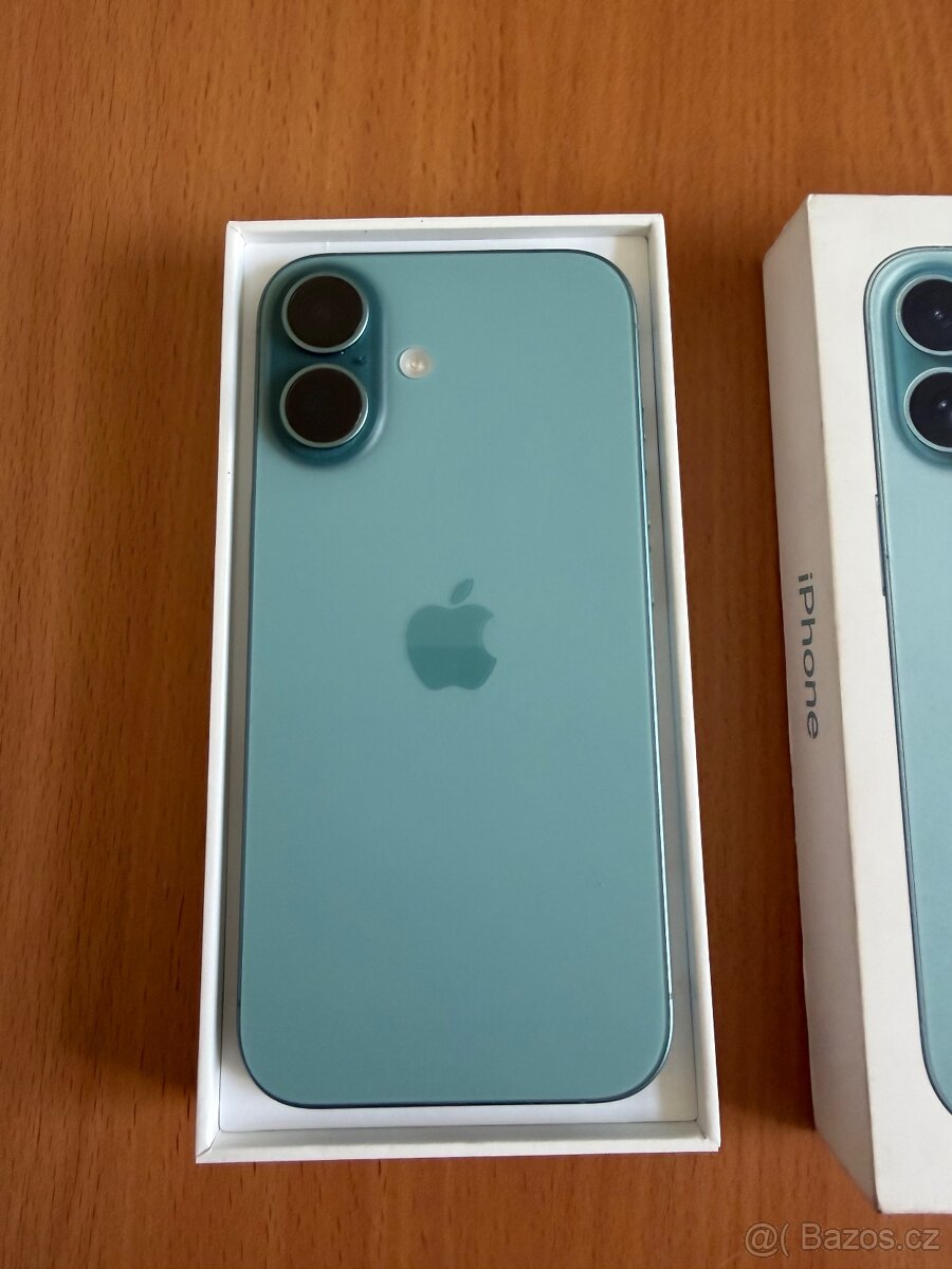 Iphone 16 modrozelený 128GB - 2