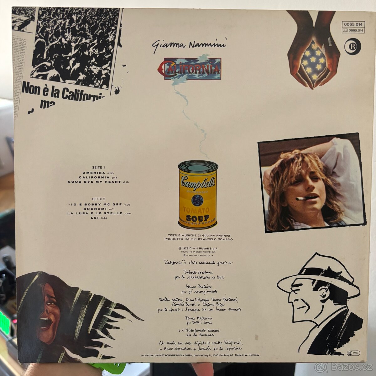 Gianna Nannini - California. LP - 2