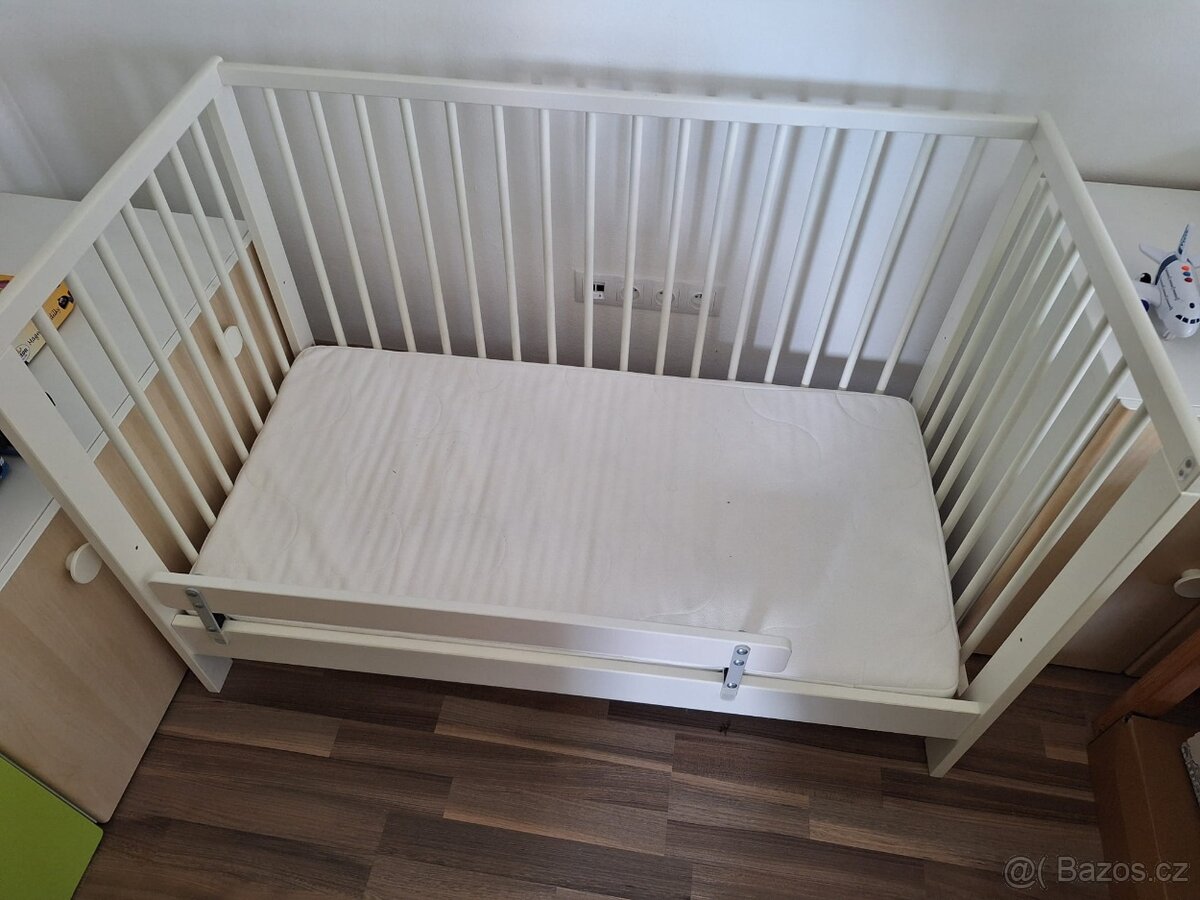 Dětská postýlka IKEA bílá - 2
