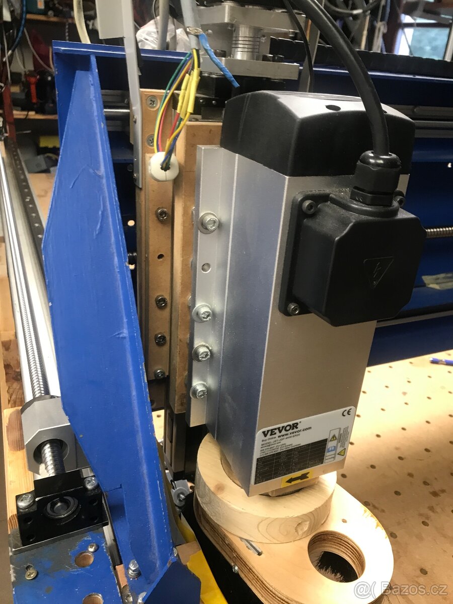 Cnc portálová frézka hobby 180 x 85 cm - 2