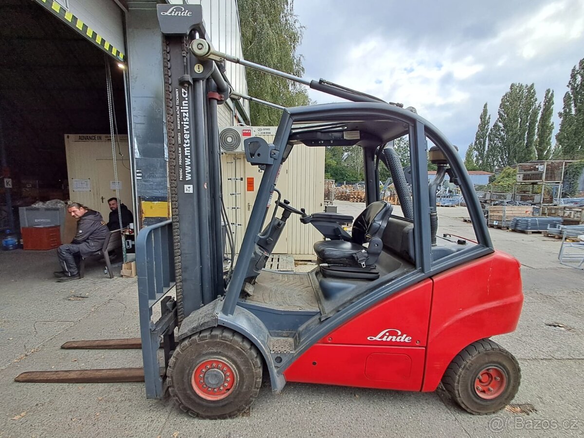 Vysokozdvižný vozík Linde H30D-01 – diesel, 3t, plně funkční - 2