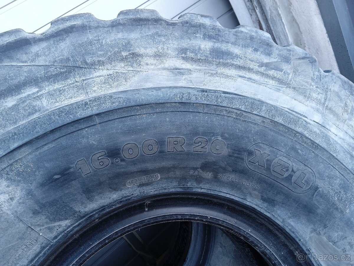 16.00-20 16-20 16.00R20 R20 16r20 čelní nakladač - 2