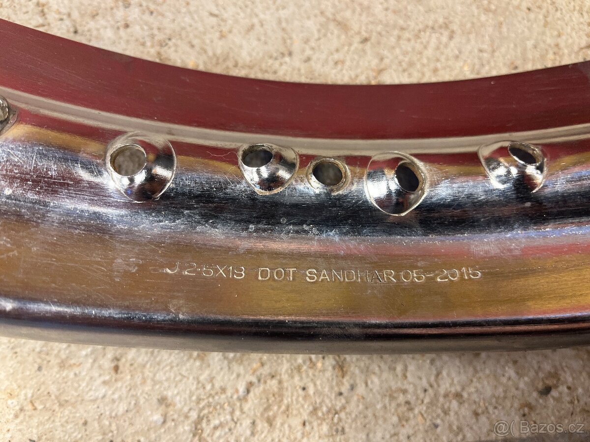 Ráfek 2,5x18” Royal Enfield - 2