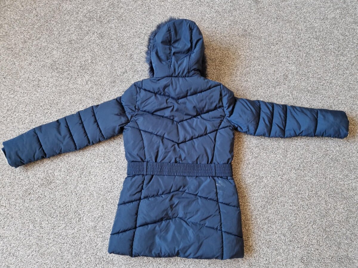 Luxusní zimní kabát vel.164 - 2