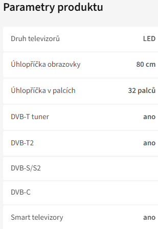 Prodám televizi Sony KDL-32WE615B - 2