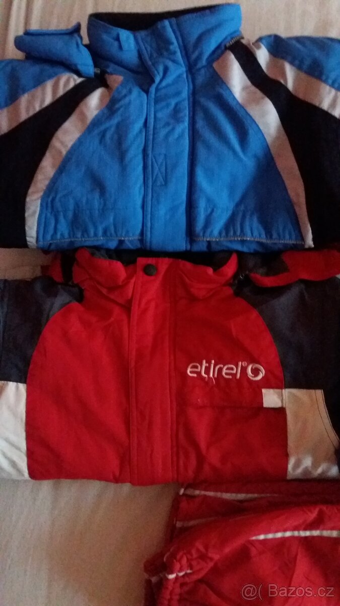 Zimní chlapecké bundy (vel. 128) - i jednotlivě - 2