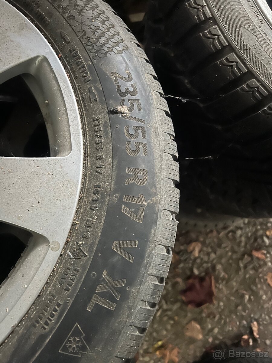 Zimní sada Mercedes S w221 235/55r17” - 2