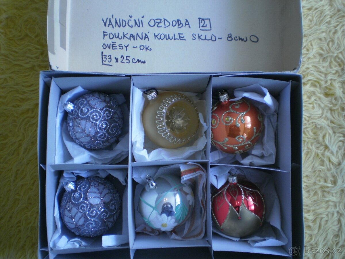 Sady vánočních ozdob - 2