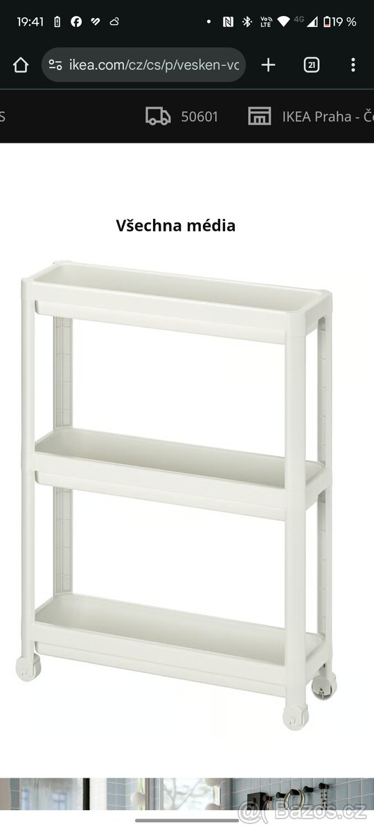 Polička, úložný prostor - 2