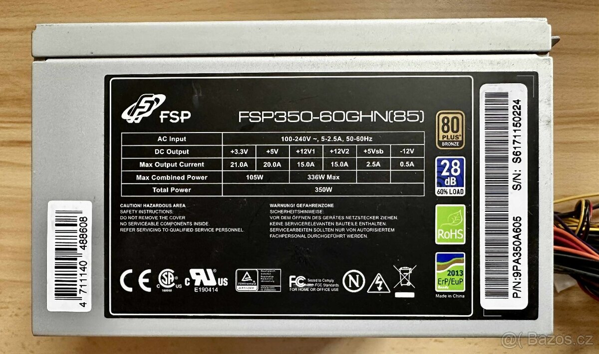 Zdroj FSP FSP350-60GHN (85) 350W - 2