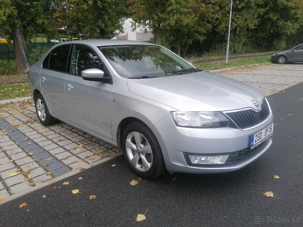 Škoda Rapid 1.2tsi, CZ, 1 majitel, 102tkm - 2