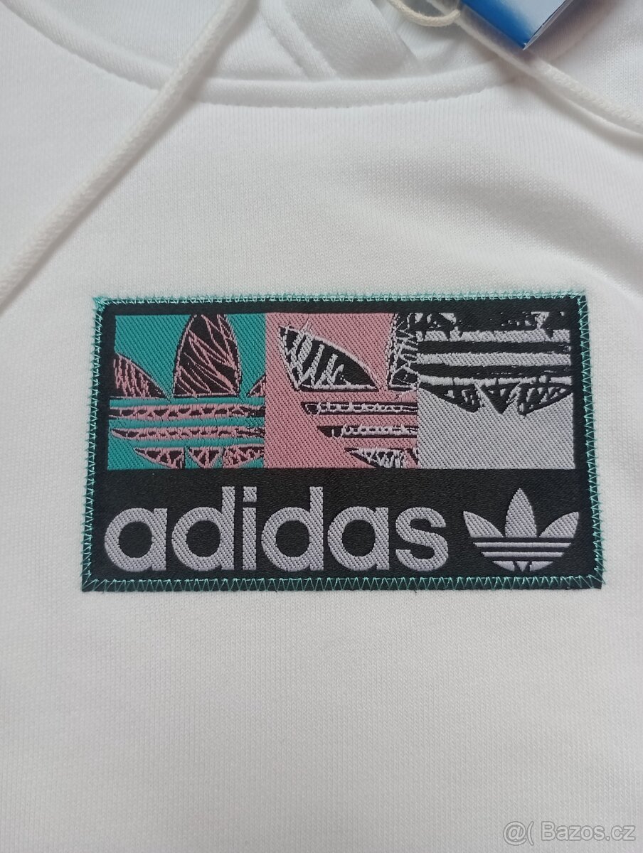 Dámská crop mikina s kapucí Adidas Originals - 2