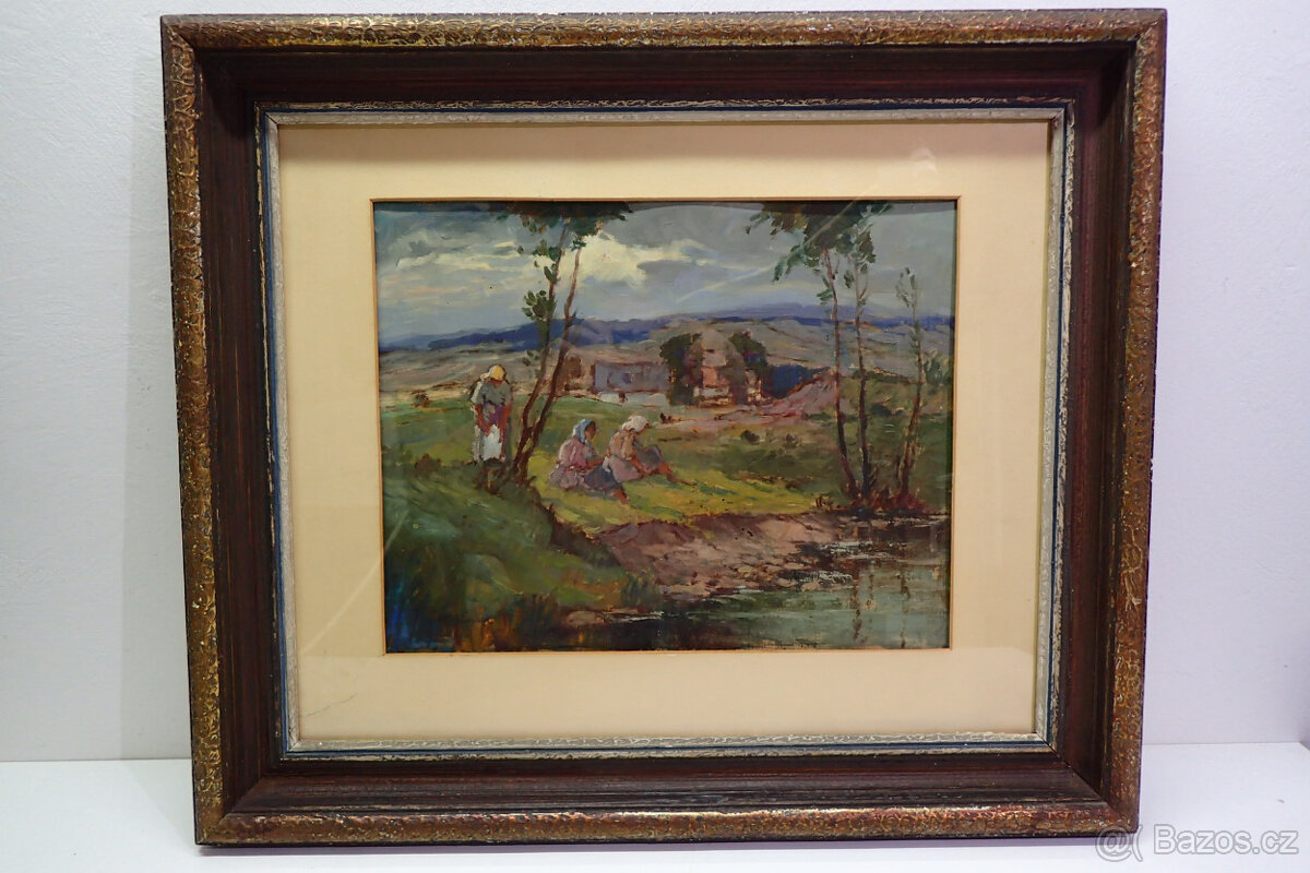 Kolínský F.V. - Dívky u potoka - 2