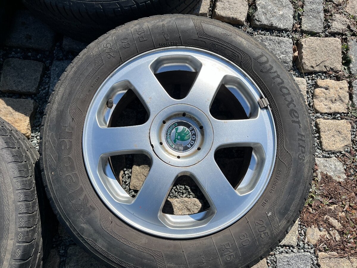 4x alu disky 5x100 R15 - 2