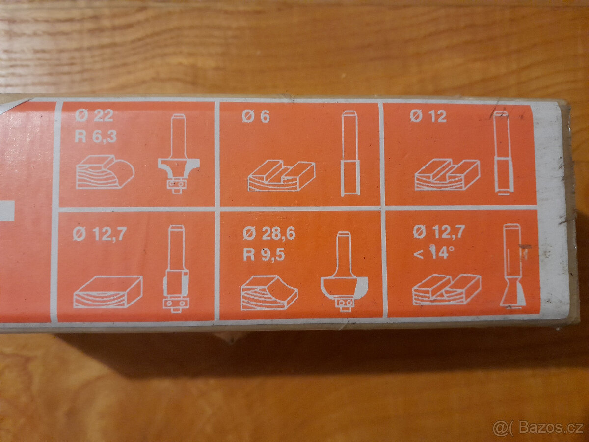 Sada profilových fréz - 2