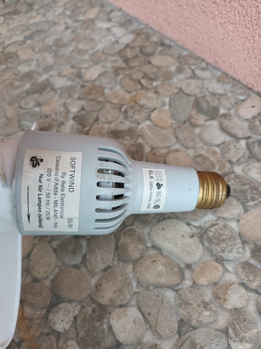 Stropni ventilator 3ks misto zarovky - 2