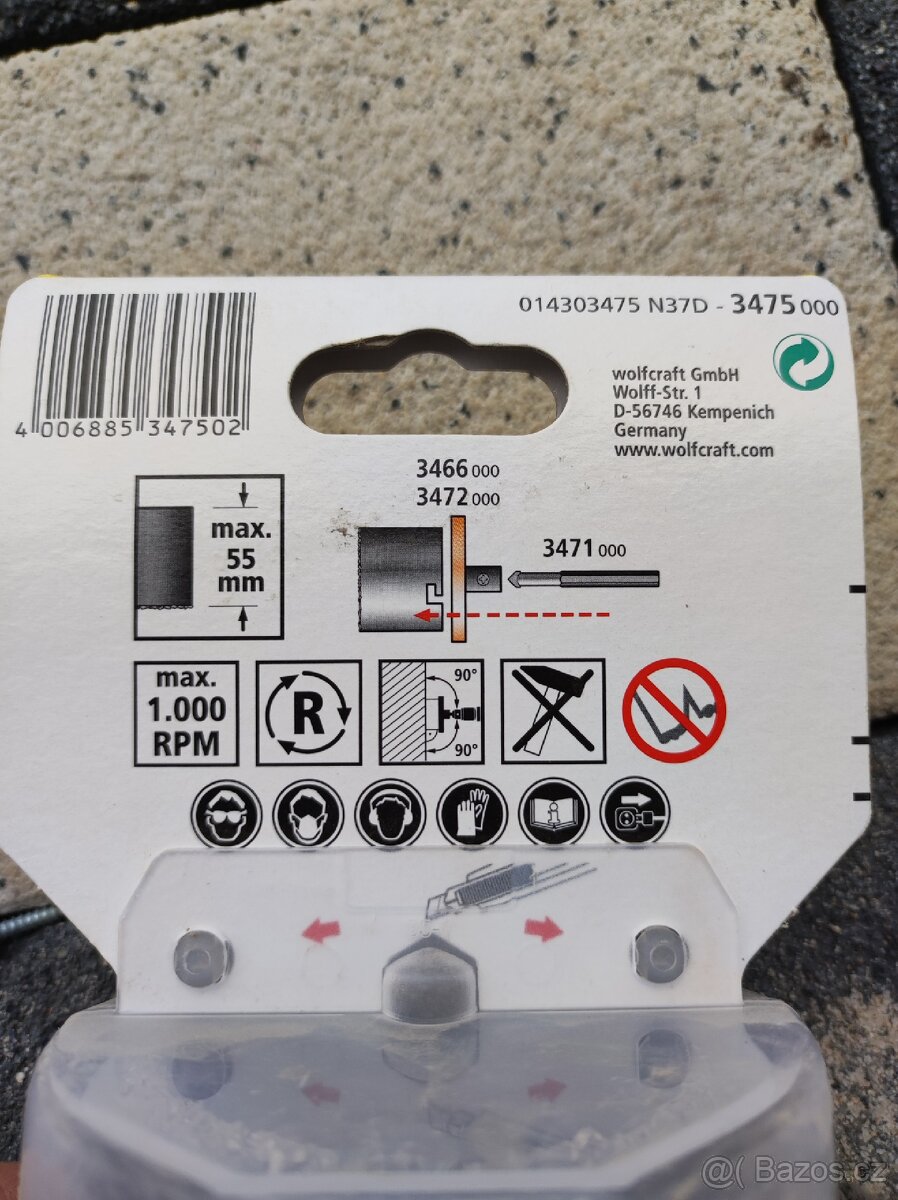 Vrtaci venec korunka 73mm novy nepouzity - 2