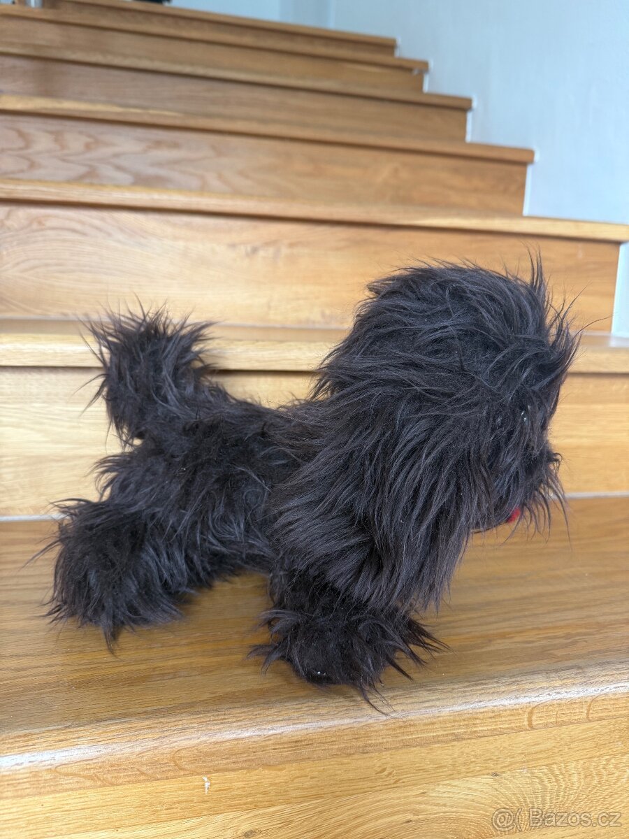 Retro plyšový pes - 2