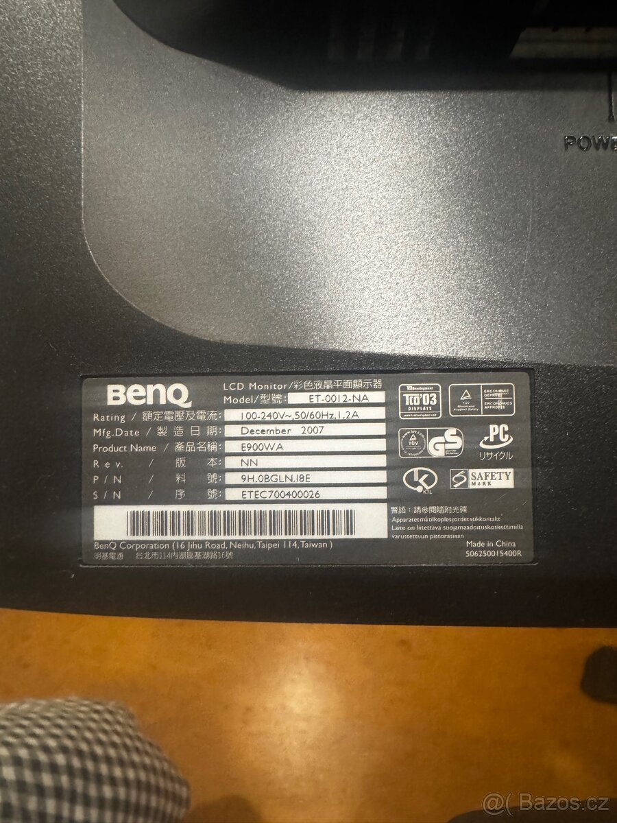 BenQ E900WA – 19” LCD monitor - 2