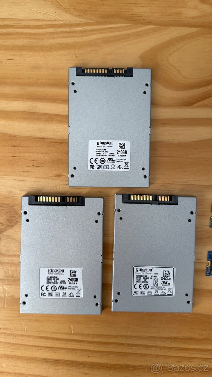 SSD disky (M2 a SATA) - 2