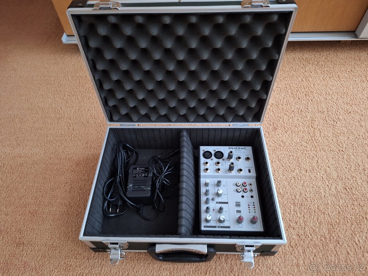 Prodám mixer Phonic MU 502 - 2