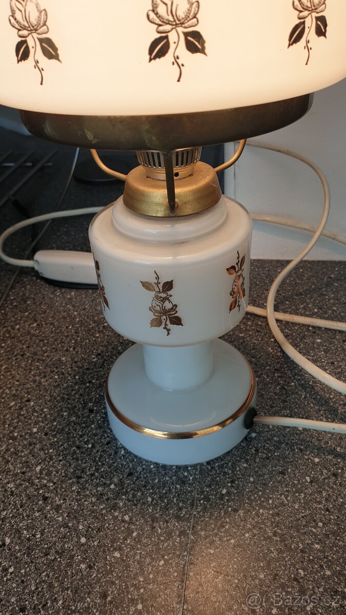 Stolní Lampa skleněná - 2