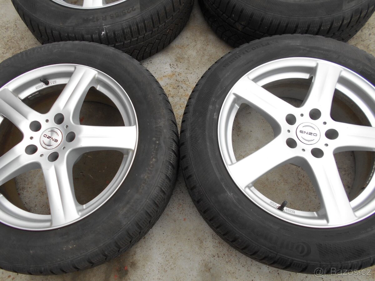 225/55/17 ZIMNÍ ALU ŠKODA KAROQ SEAT AUDI VW - 2