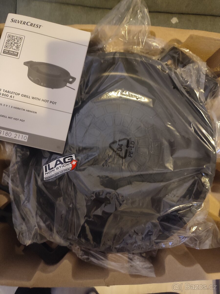 Stolní gril SILVERCREST®, 2 v 1, s horkým hrncem - 2