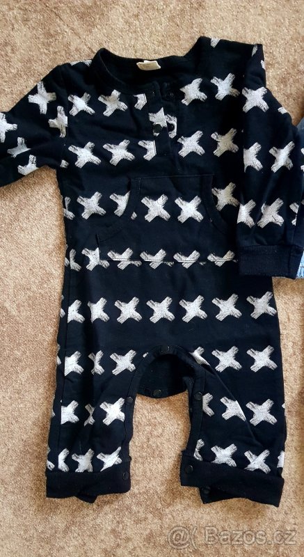 Dva detske unisex overaly vel. 80 - 2