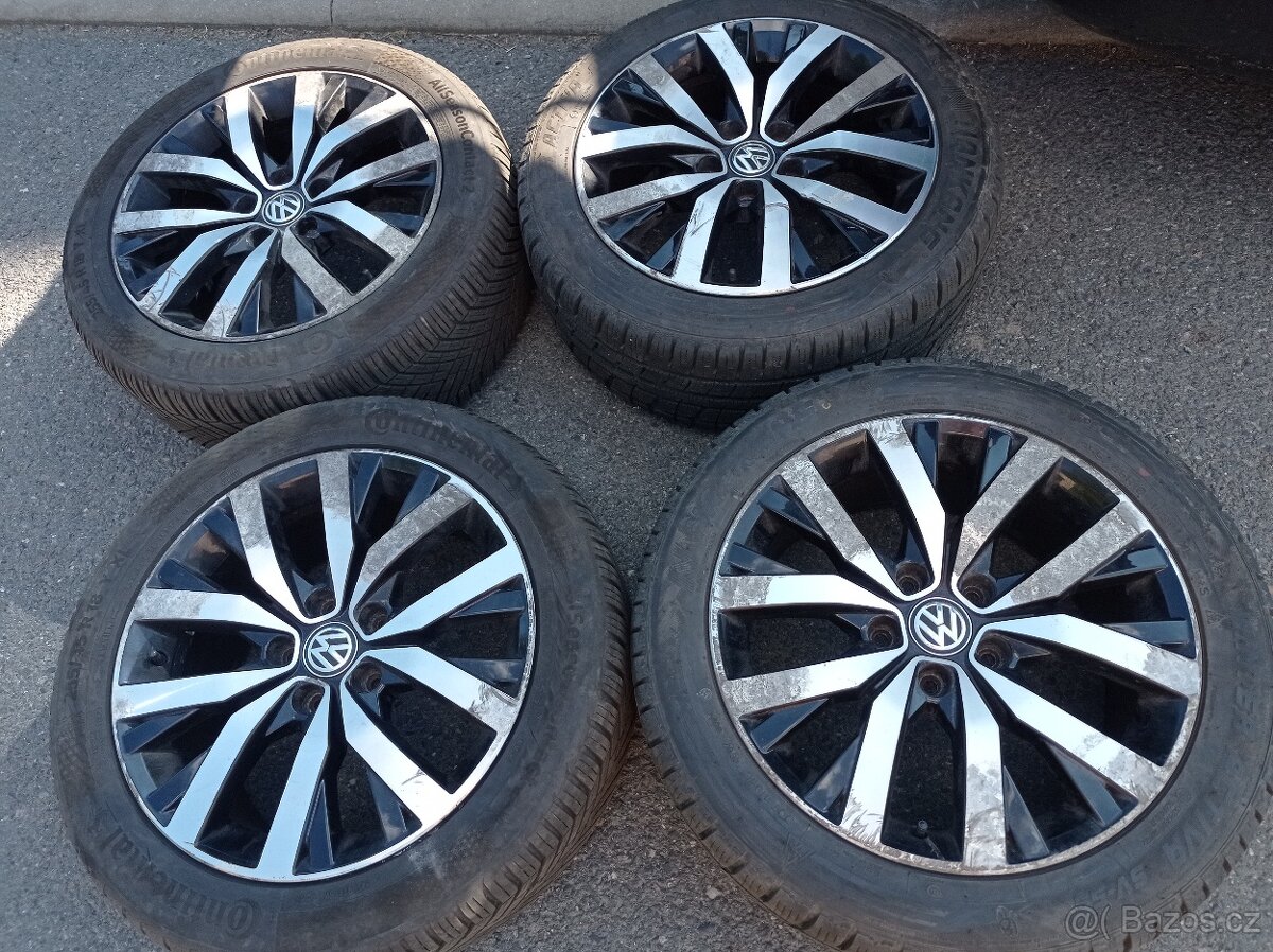 Zimní al kola 18" TOLUCA ORIGINAL VW T6, T6.1, T5 Multivan - 2