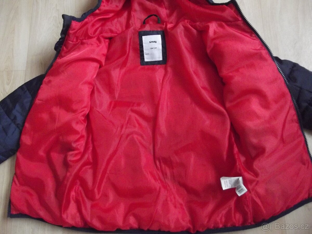 Podzimní/zimní prošívaná bunda v.134 - 2