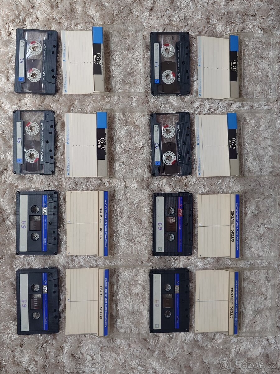 Audio kazety TDK AD ( made in Japan ) - 2