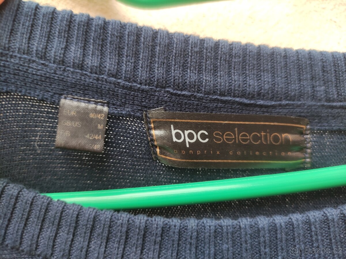 Modrá mikina s netopýřími rukávy - 2