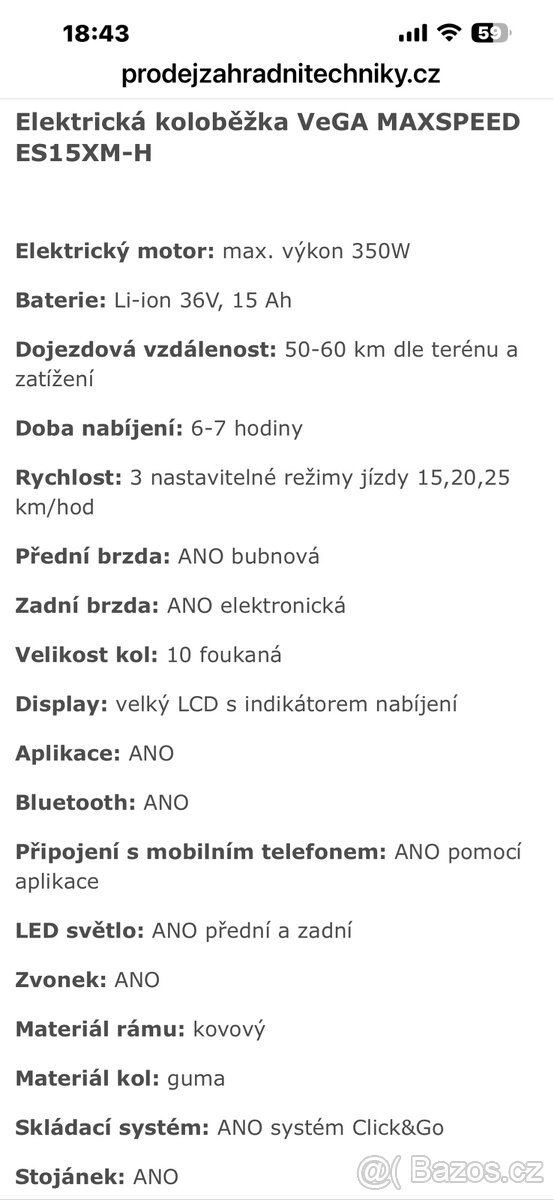 Elektrokoloběžka - 2