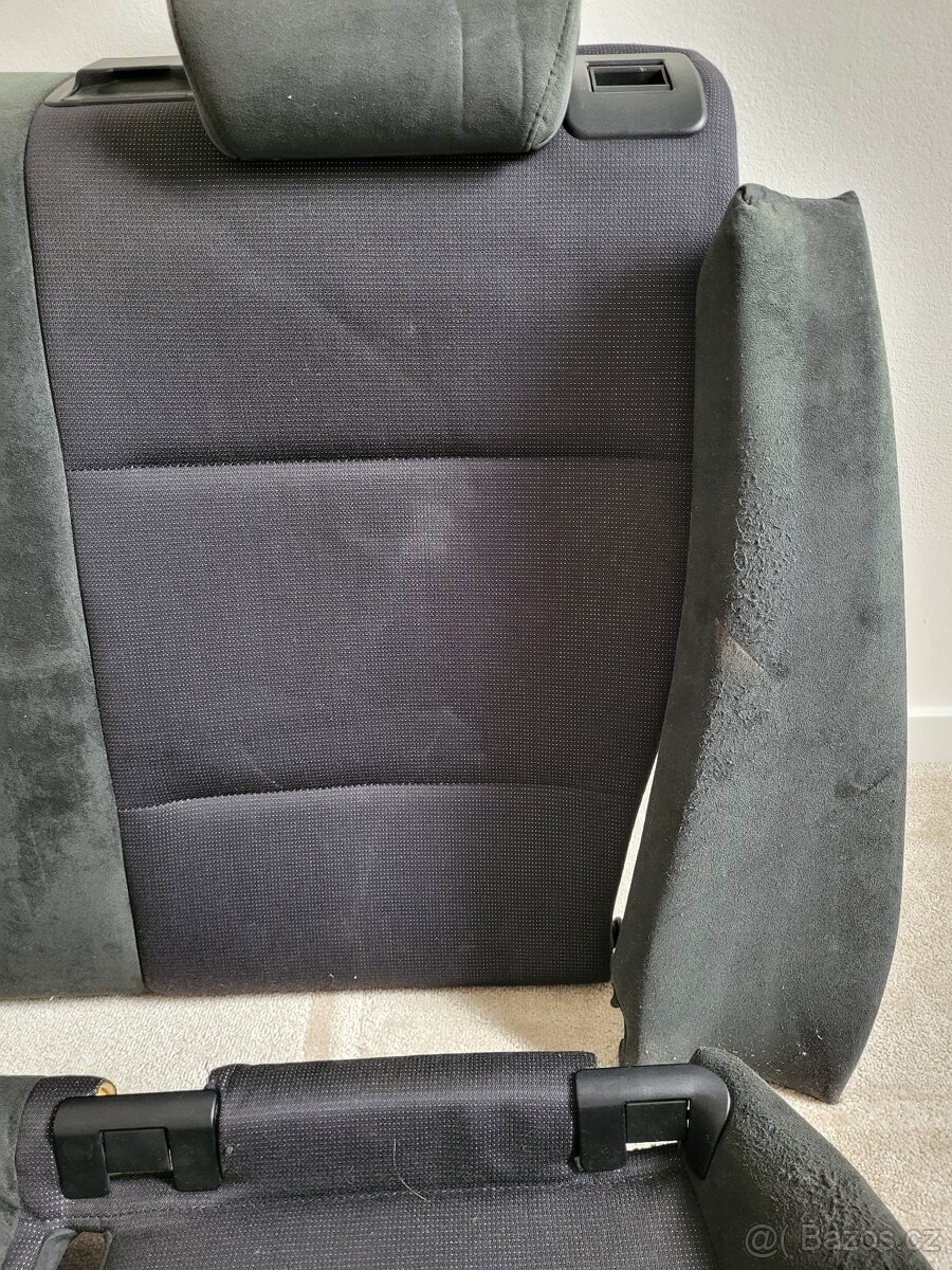 originální zadní sedačka (Alcantara) do BMW E46 COMPACT - 2