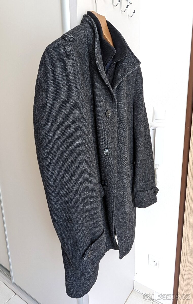 Pánský teplý zimní kabát - 2