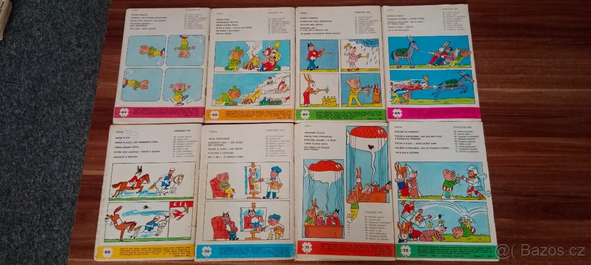 Čtyřlístek č. 64 - 72. Ročník 1978. - 2