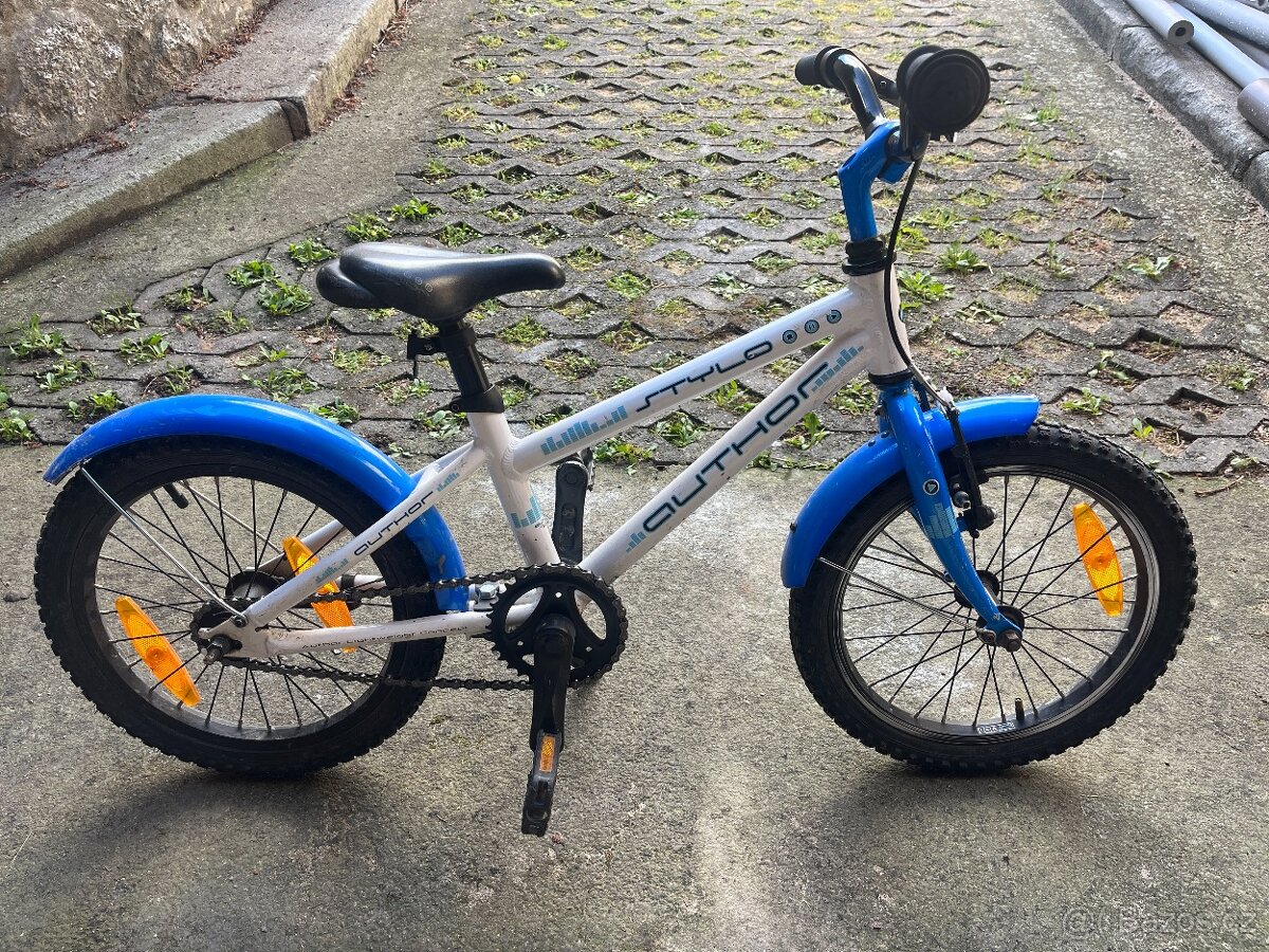 odlehčené dětské kolo Author stylo 16 - 2