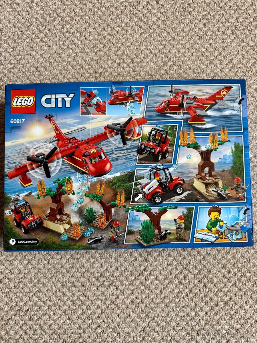 Lego city 60217 - Hasičské letadlo - 2