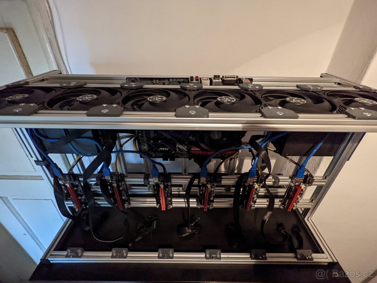 Prémiovej mining RIG (bez GPU) - 2