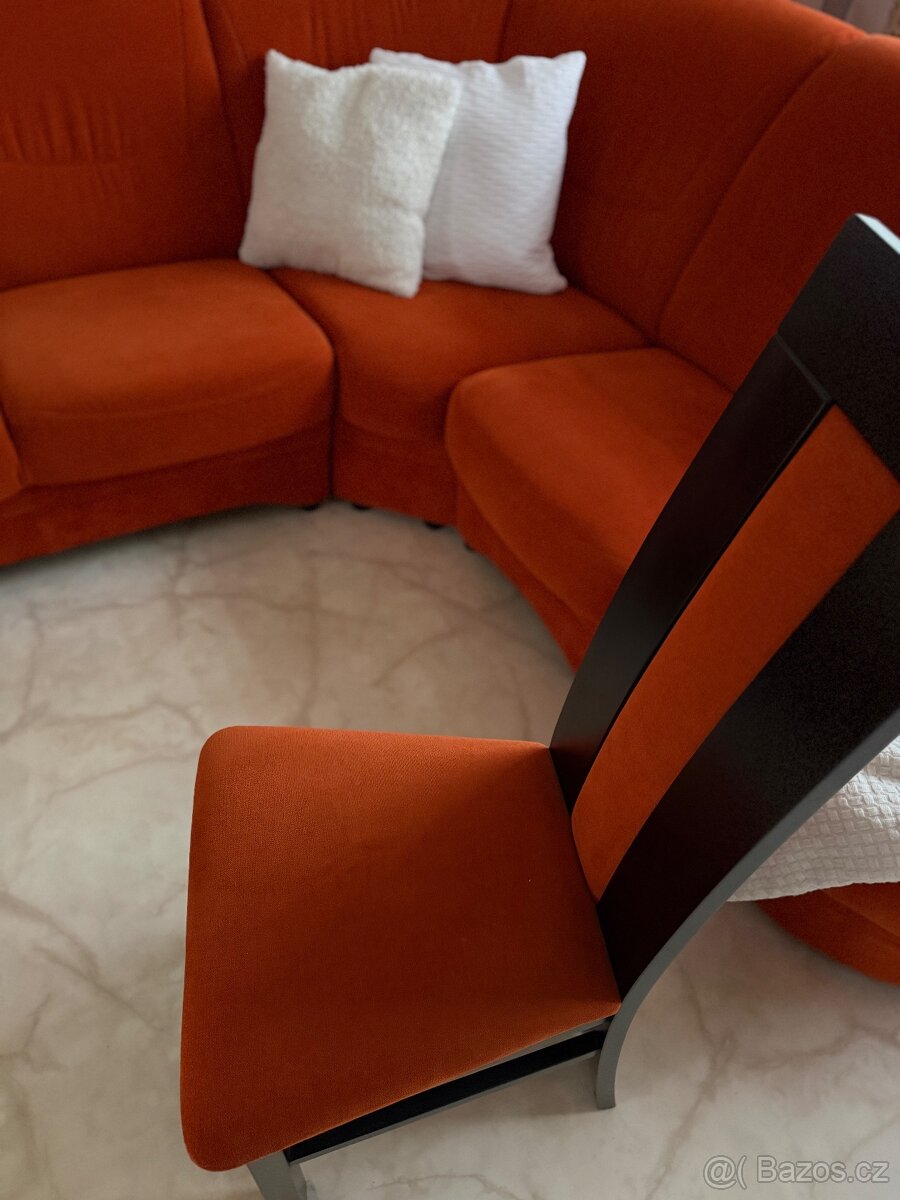 Prodej sedací soupravy + 6 židlí - 2