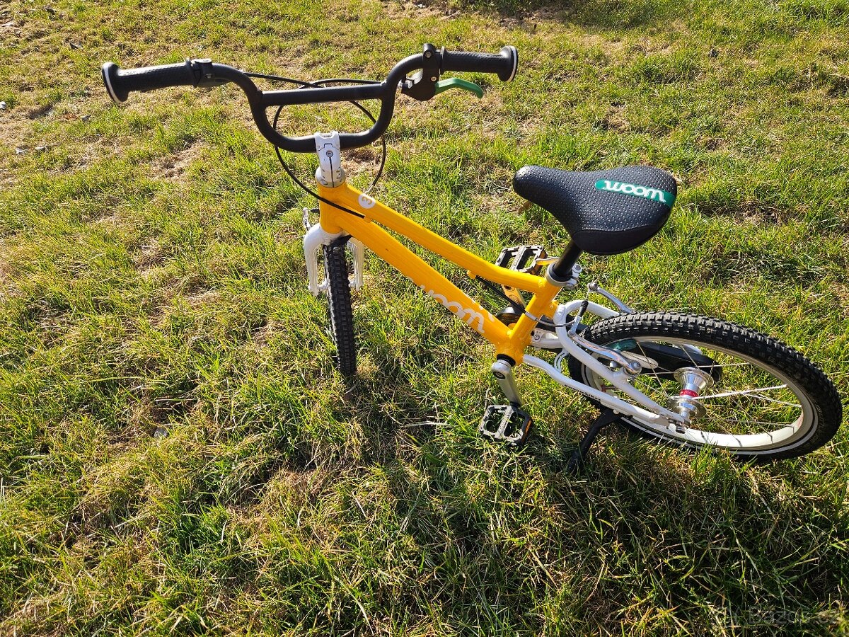 dětské kolo WOOM 3 žluté - 2