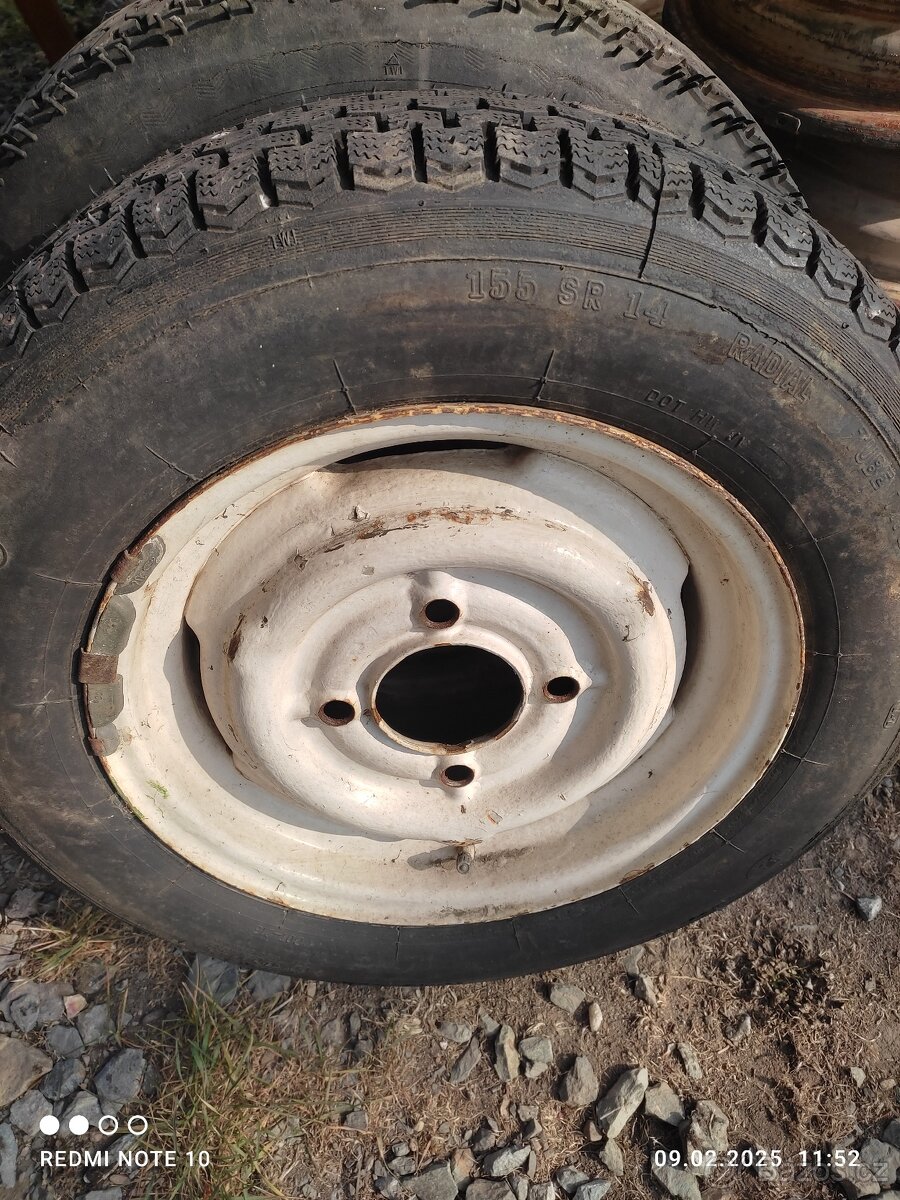 Plechové disky Škoda 100 - 2