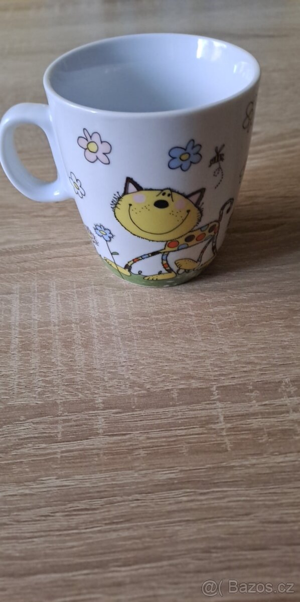 Dětský hrníček s kočkou - 2