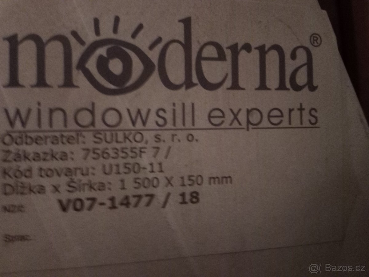 Vnitřní parapety - 2