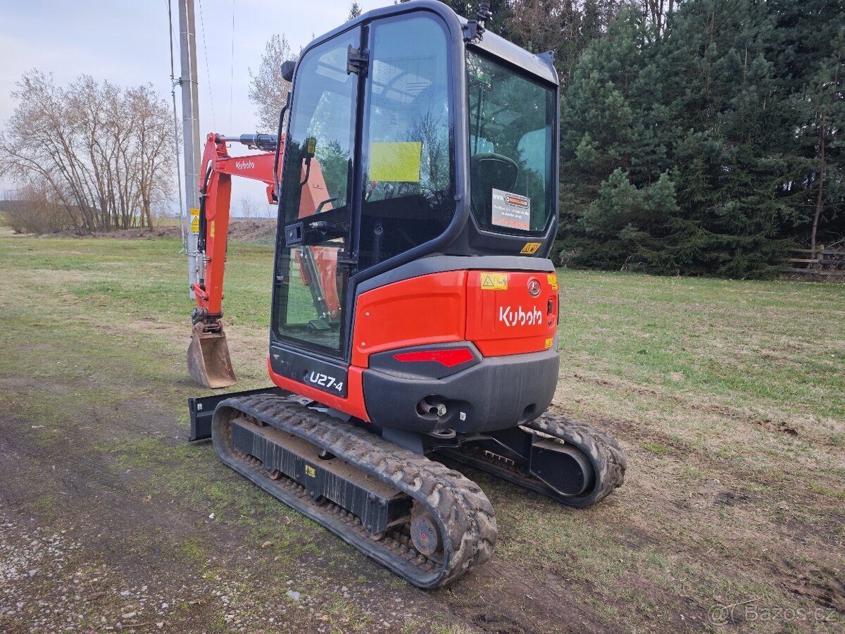 Kubota U27-4, rychloupínák - 2