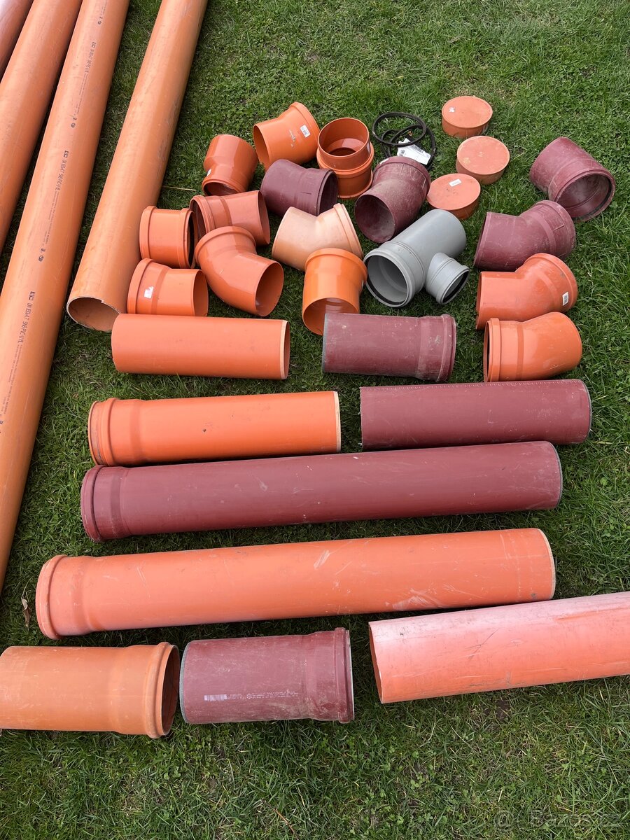 Kanalizační trubky potrubí - 2