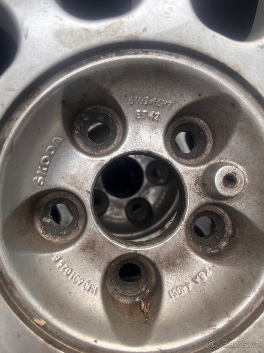 Hliníková kola 5x100 16” - 2