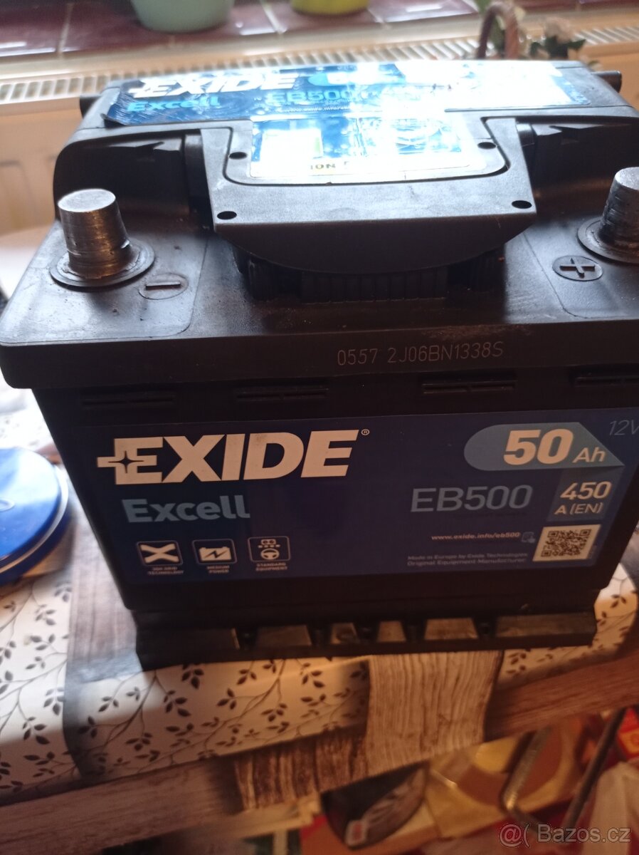 Auto baterie 12V 50Ah - 2